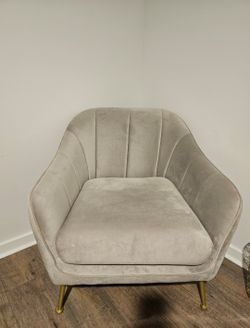 Grey Accent Chair
