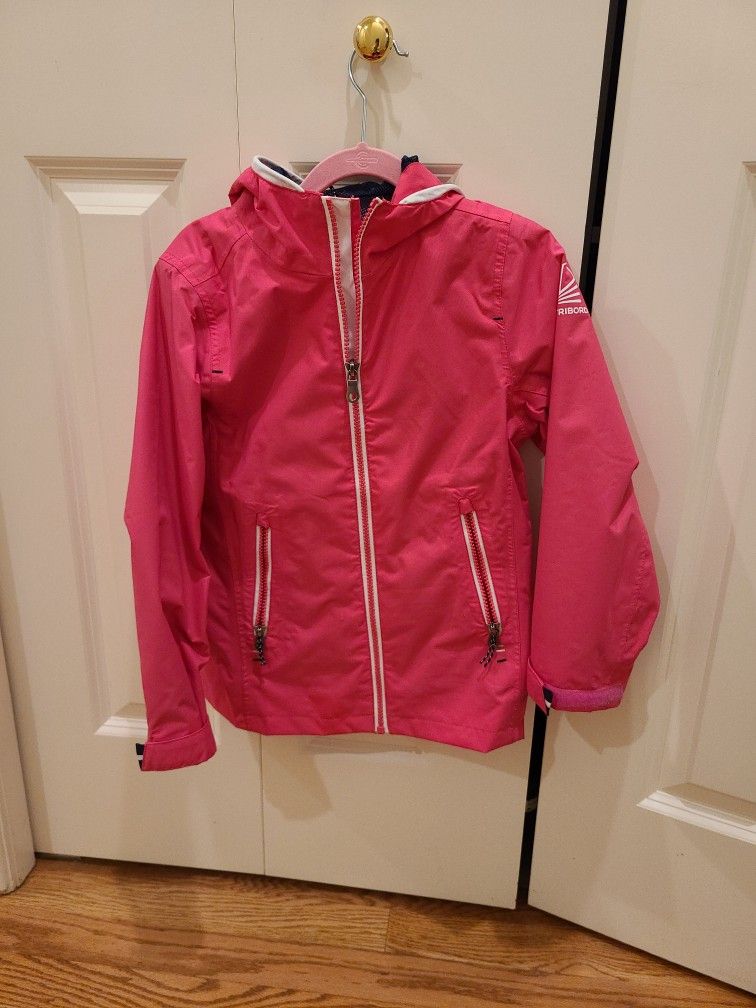 Decathlon Little Girl Pink Rain Jacket Size 6