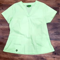 Crocs Fitted Scrub Top size Woman's Medium 