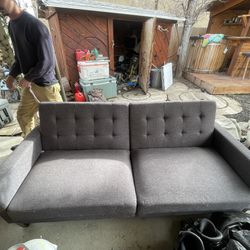 Grey Sofa Bed 
