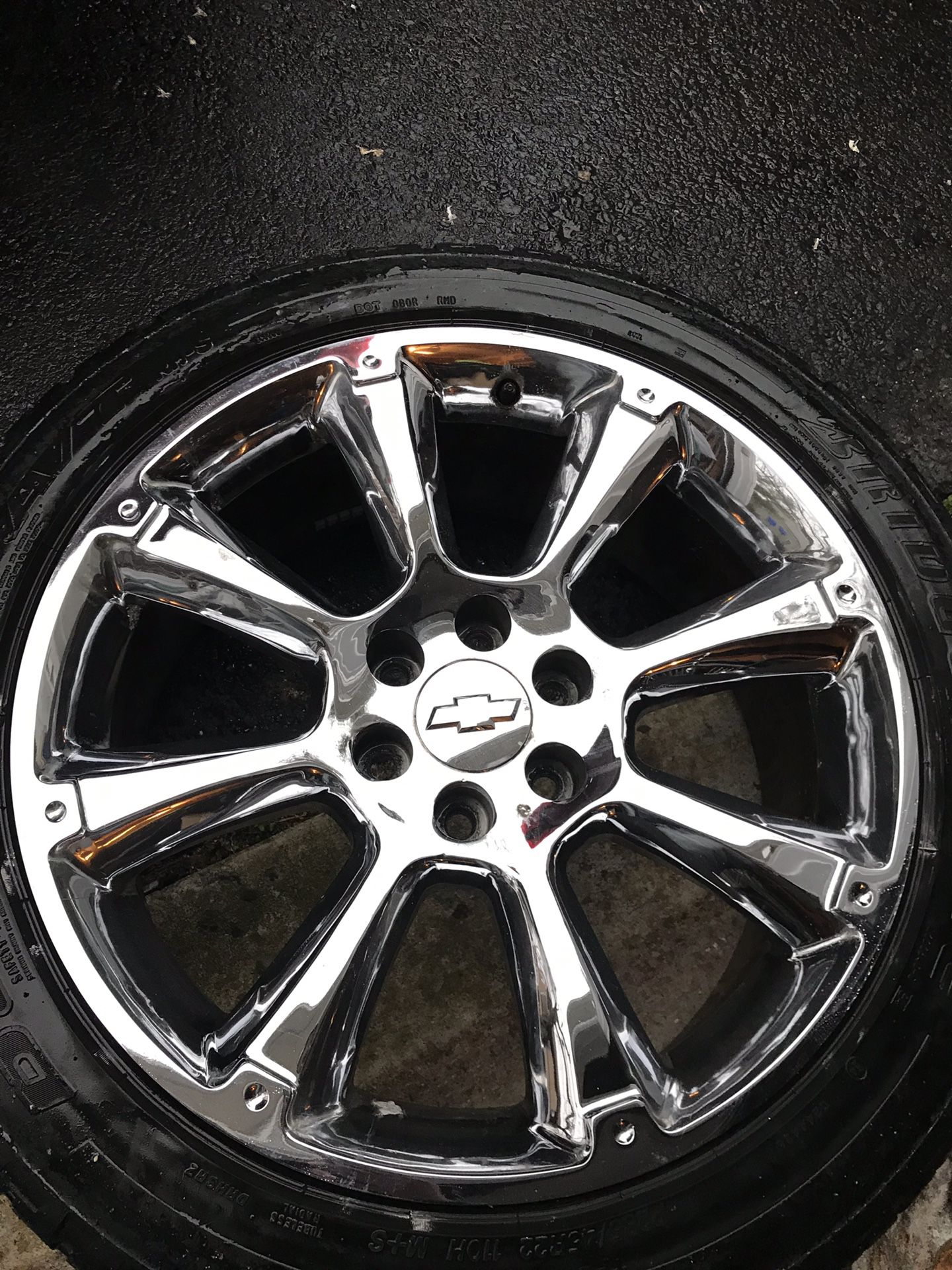 22 inch Tahoe LTZ Wheels & Tires GM OEM