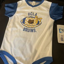 UCLA Bruins Creeper One-Piece Football New 