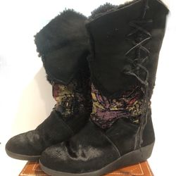 Technica winter goat fur boots size 39