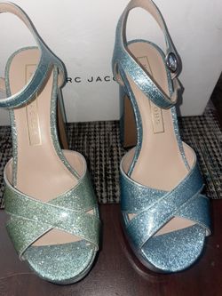 Marc Jacob’s Metallic Heels $40