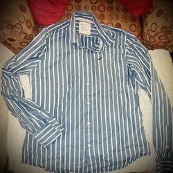 Men’s Hollister Long Sleeve Button Down Shirt Size XL