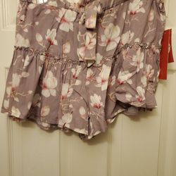 Hot Kiss Skirt/Skirt Floral Color