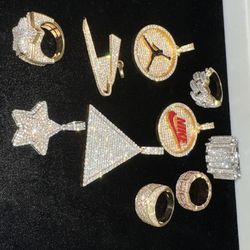 14k Gold/Diamond Pendants 