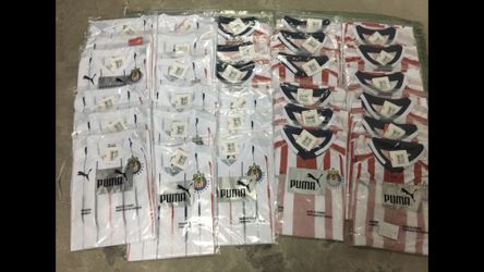 Nuevas playeras de Chivas y america size de Small a 2 XL $65