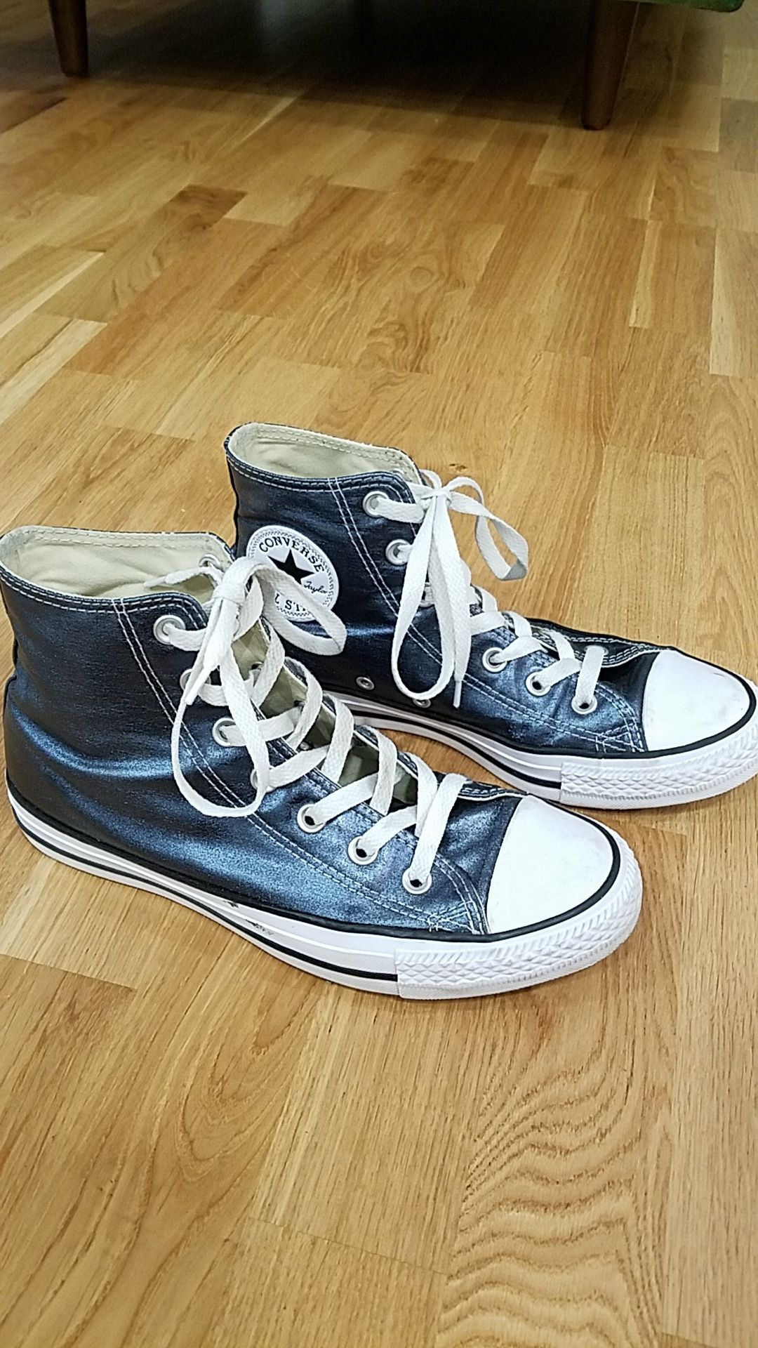 Converse Metallic Blue Fir Women's Size 8