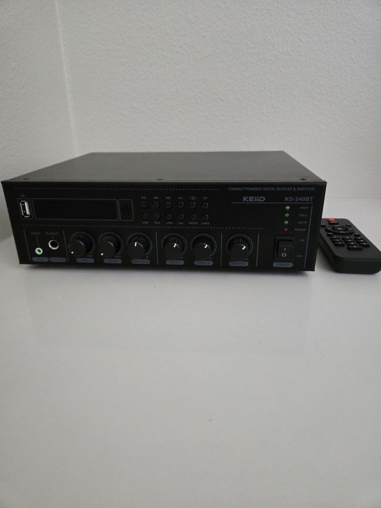 KEIID Compact Powered Digital Receiver & Amp