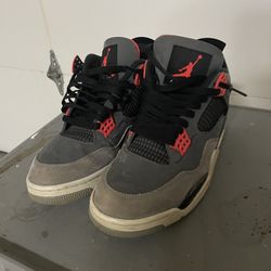 Jordan 4 Inferred Red, Size 10.5