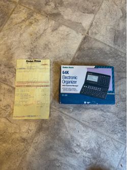 Radio Shack 64K Electronic Organizer