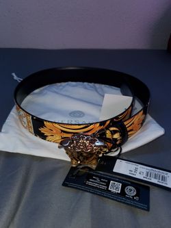 Versace Belt with Dust Bag Size 34