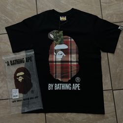 Burberry print bape T