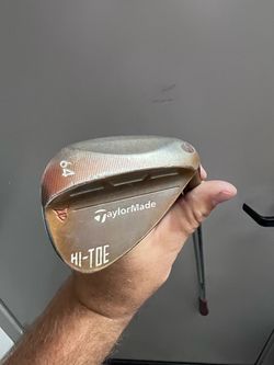 TaylorMade Milled Grind HI-TOE Lob Wedge LW 64* KBS Hi-Rev 2.0 115 Shaft
