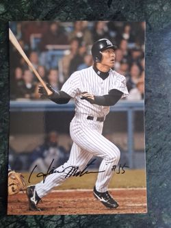 Hideki Matsui Signed Photo 5x7