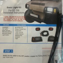 Basic Light Kit For A Club Car DS