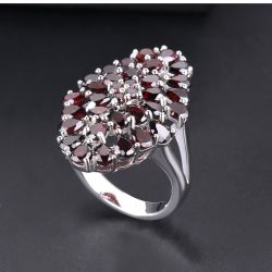 Genuine Gemstone Deep Red Garnets