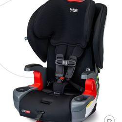 Britax Grow with You ClickTight Harness Contour SafeWash Booster Car Seat - Black