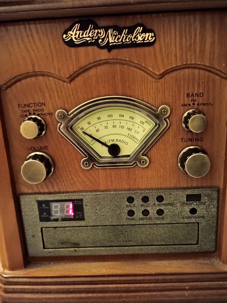 Andes Nicholson Radio/CD/Tape/Phono Player