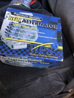 Chrome alternator gm