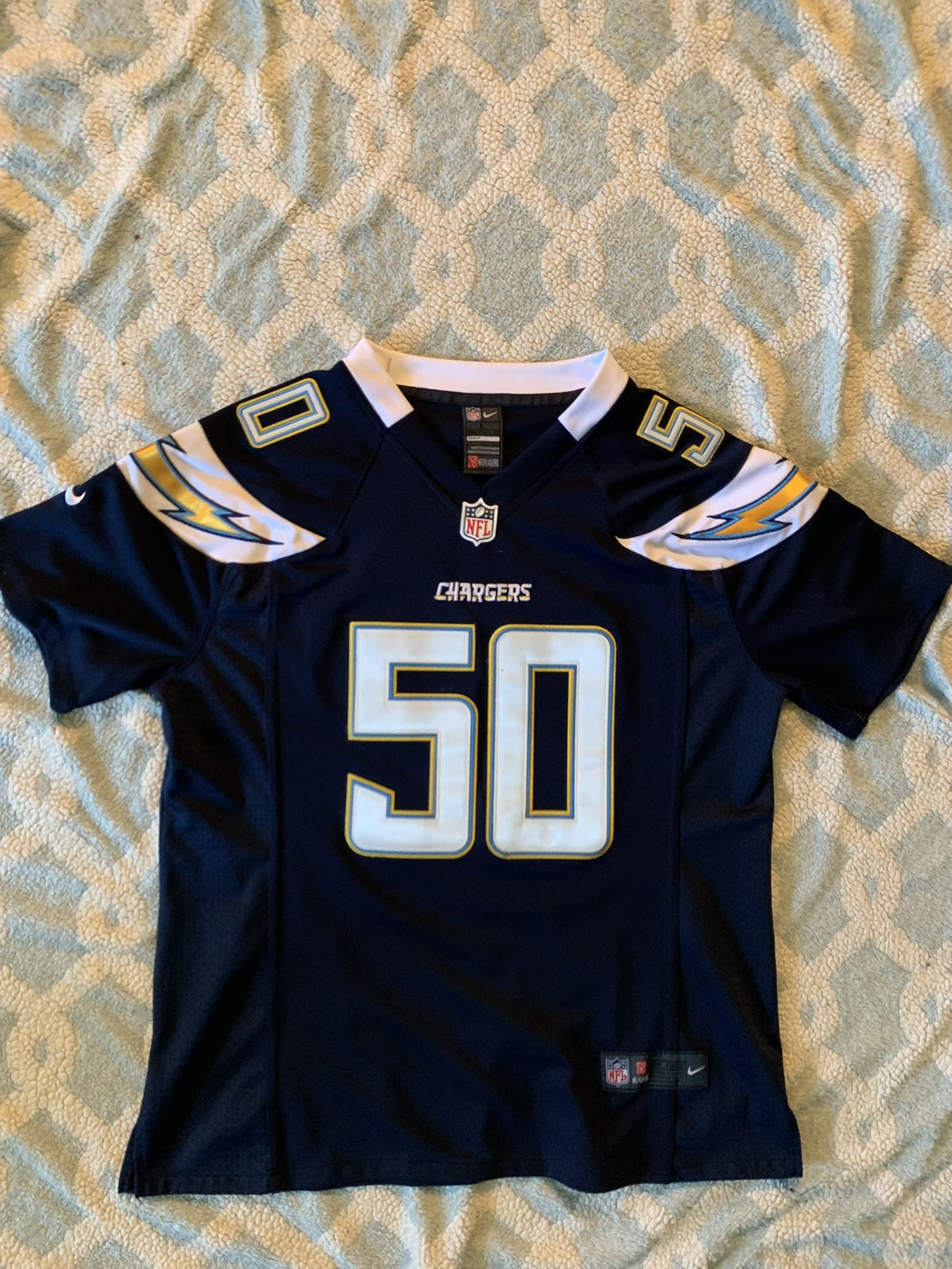 *Worn Once* Retro Te’o Chargers NFL Jersey 50’ Basically New Chargers Jersey ❗️