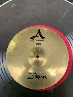 Zildjian A Custom Series 14” Crash Drum Cymbal Retails for $309