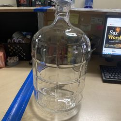 5 Gallons Glasses Bottle, Made In Italy 