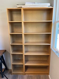 Book shelves