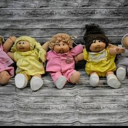 Vintage 80's Cabbage Patch Doll Lot