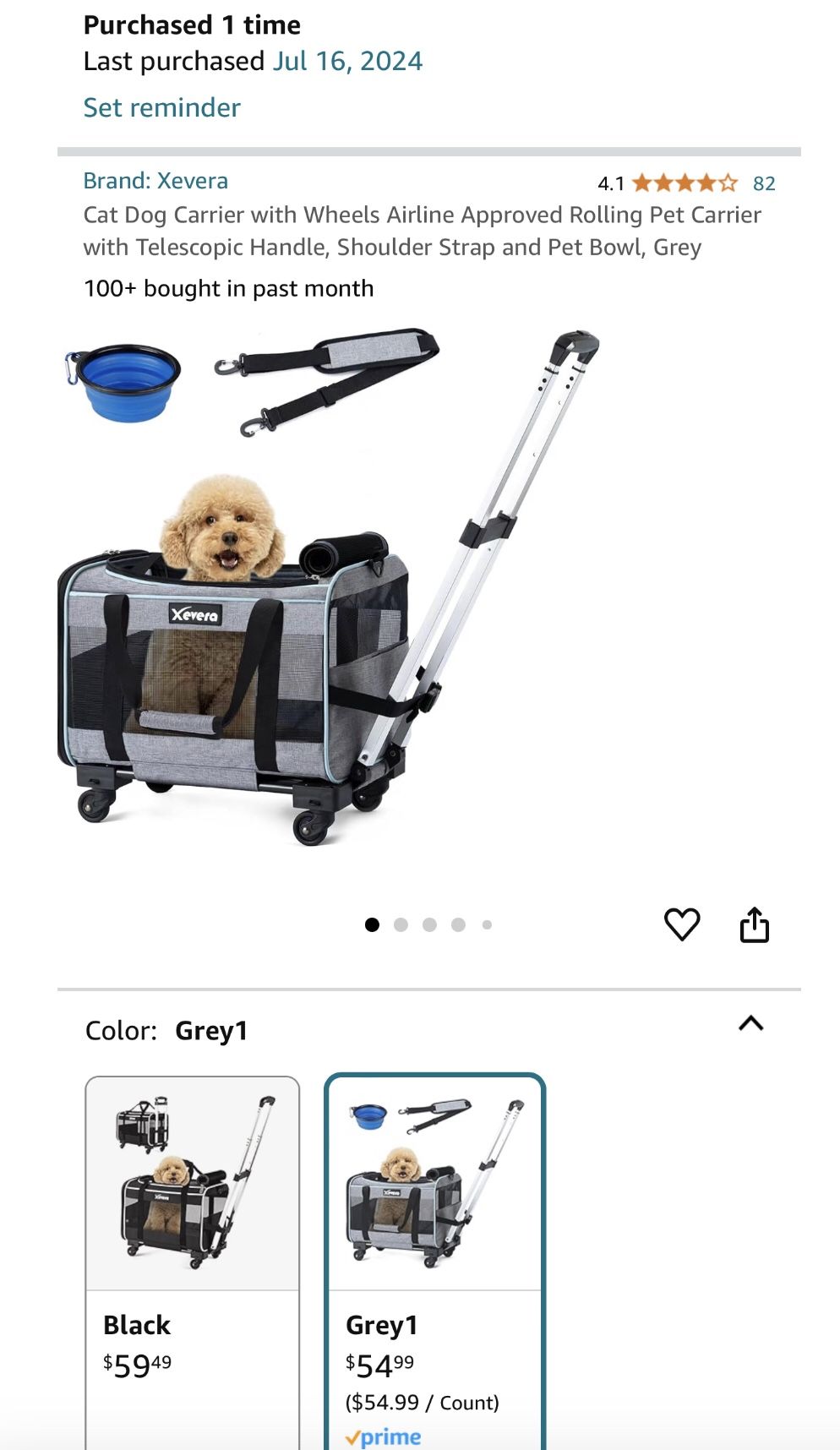 Xevera Dog Carrier