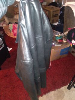 Leather Coat 2XL BIG