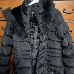 Fashion Nova Coat, Black, Size 1X