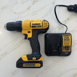 20 Volt DeWalt Drill, Battery, Charger