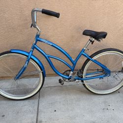 Beach cruiser bike 26” tires good condition asking $90 