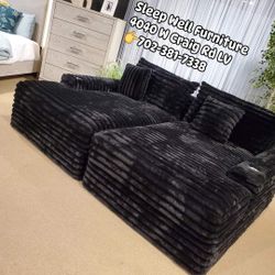 🙋‍♀️ Cuddler Sofa Couch 👉Furniture Sectional, Queen Bedroom, Dining Table Sets Avail 