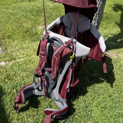 Deuter Kid Comfort Child Hiking Carrier 14 L Burgundy Color