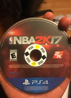 NBA 2k 17 (ps4)