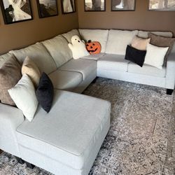 Left Facing Sectional Couch - Cash Only - Measurements Posted