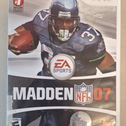 NINTENDO Wii MADDEN NFL 07