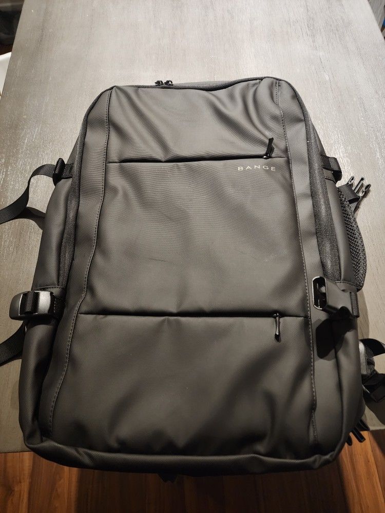 BANGE 45L Expandable Backpack, Water Resistant, Suitable for Travel, College