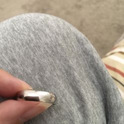 Real 925 Sterling Silver Wedding Band Size 9/10