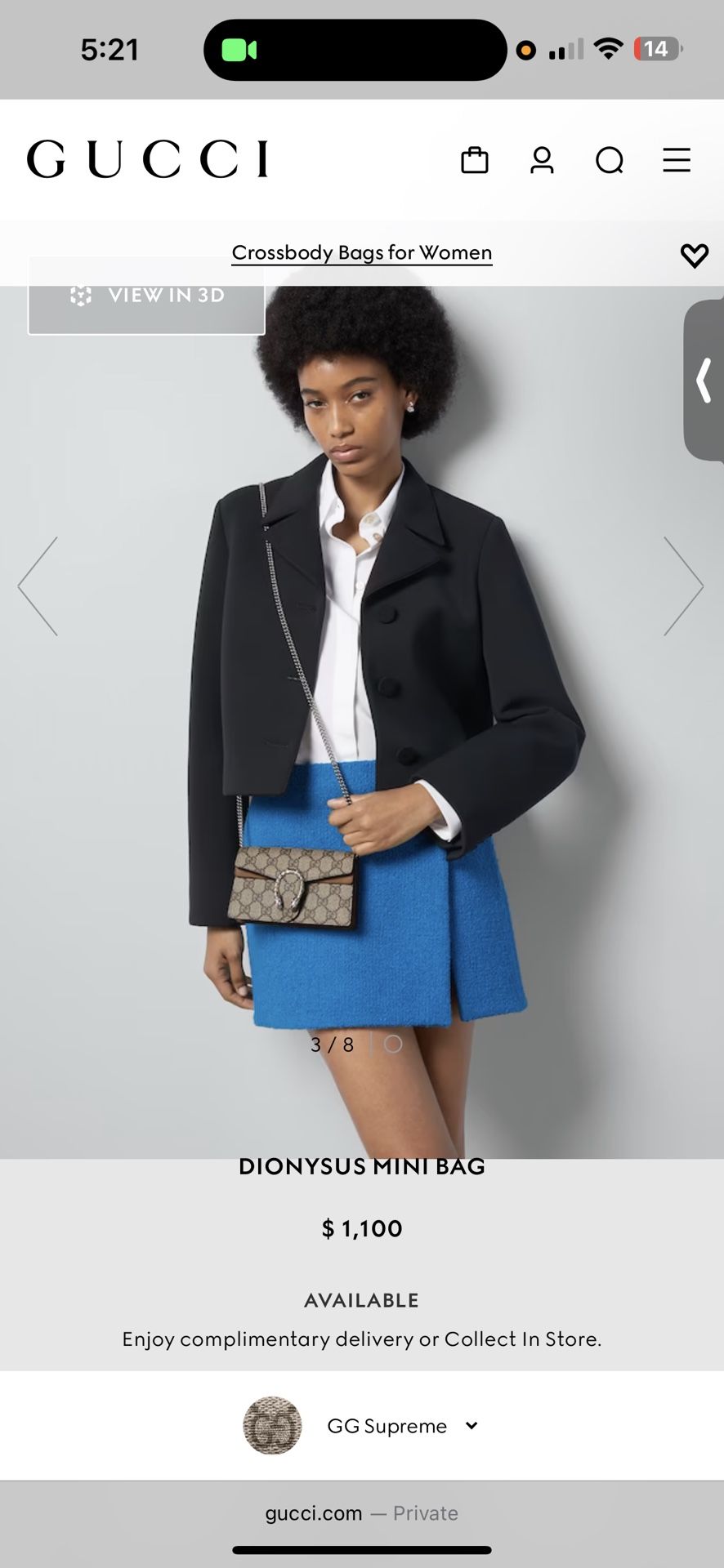 Gucci Dionysus Bag