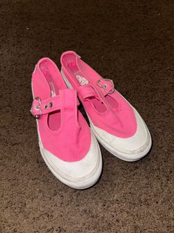 Vans Style 93 Mary Jane Shoes - Pink/white