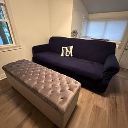 Couch With Cover 
