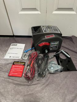 Trailer Winch Reversible Electric Winch for Boats up to 6000 lbs.12V DC