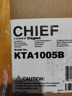 Chief KTA1005B Turn-Array Centrist Head Accessory , OBO .