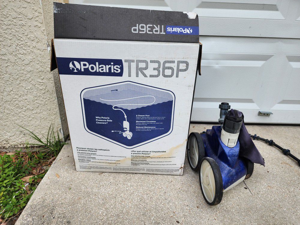 Polaris TR36P
Features advanced technology cleaning without the need for a separate booster pump