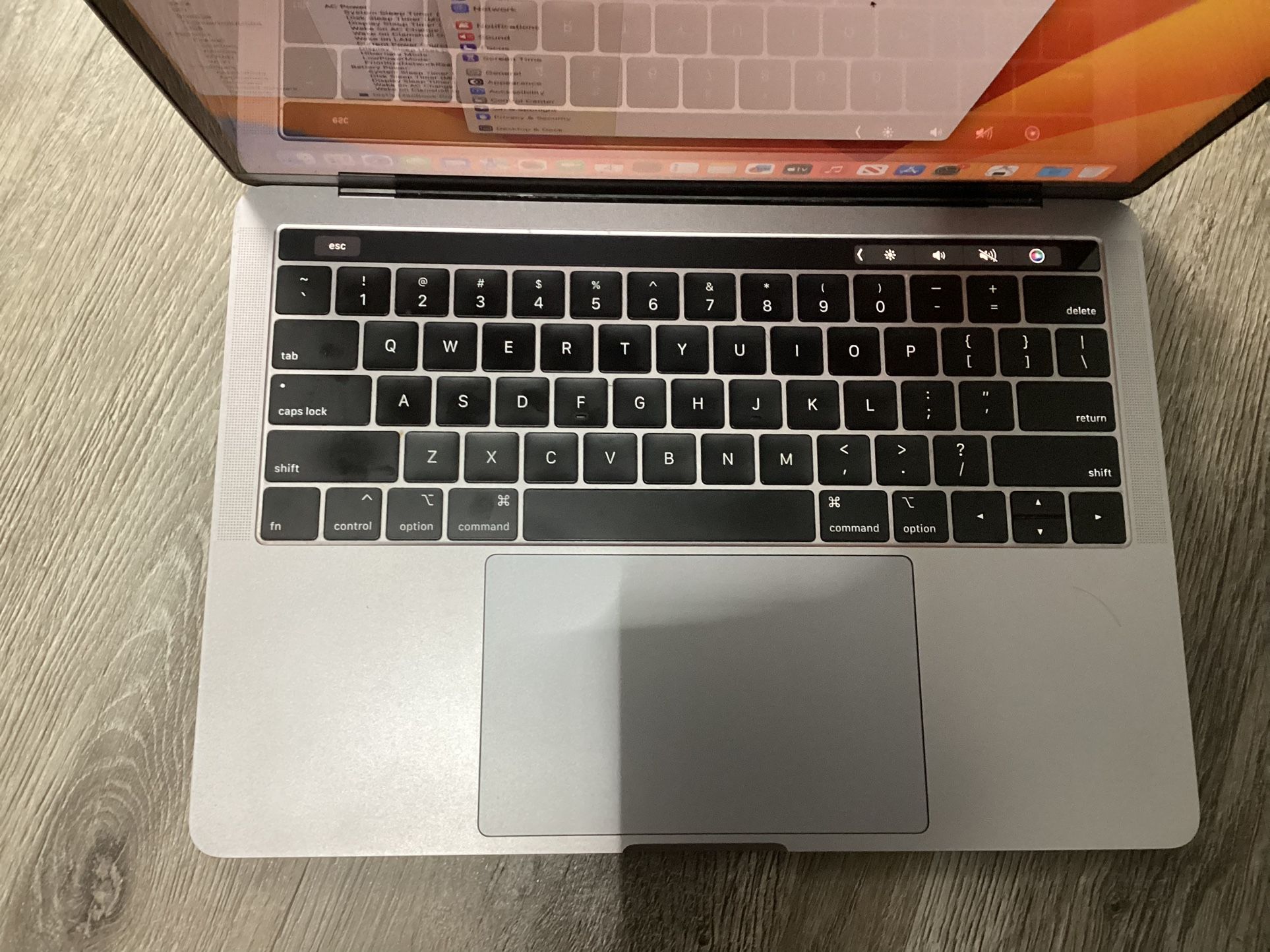 MacBook Pro 13” 2018 Four Thunderbolt 3 Ports