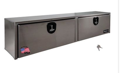 Buyers Products 1751651 Silver Aluminum Topsider Truck Box, 72 X 13 X 16 Inch, Made In USA, Professional-Grade, Heavy-Duty, Lightweight Corrosion-Resi